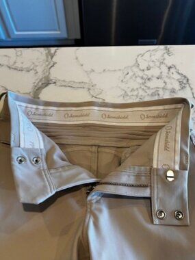 Samshield Premium Line Clotilde Silicone Knee Women's Beige Breeches US 24 FR 34